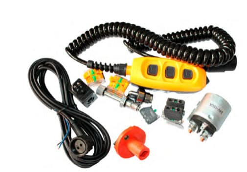 photo pièces détachées Pièces détachées pour appareils de levage et manutention - manette de commande, câbles, contacts électriques et filtres